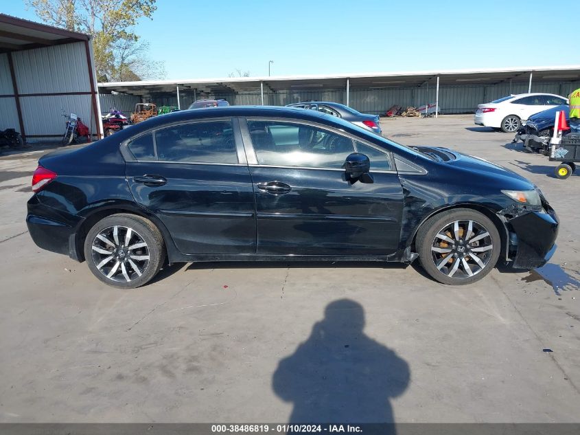 2014 HONDA CIVIC EXL - 19XFB2F94EE071576