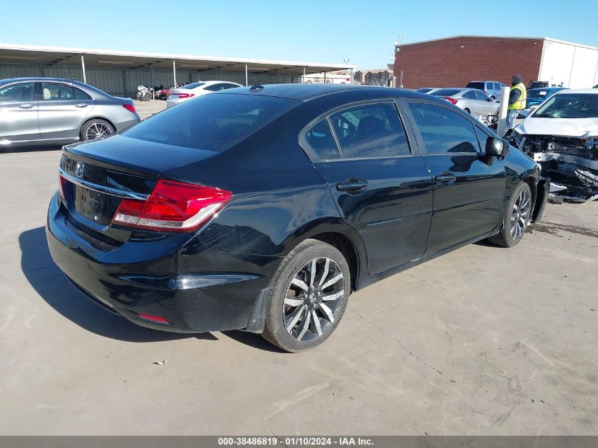 2014 HONDA CIVIC EXL - 19XFB2F94EE071576