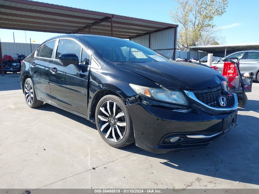 2014 HONDA CIVIC EXL - 19XFB2F94EE071576