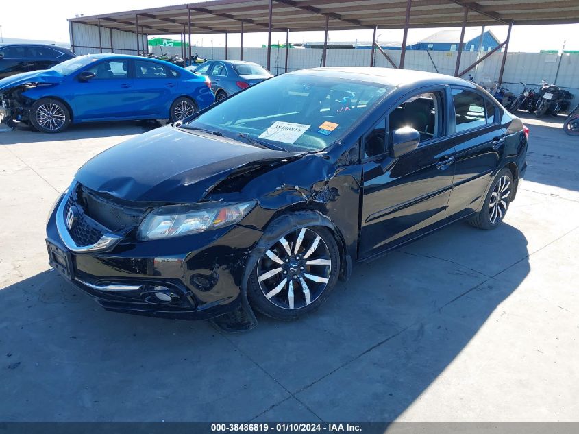 2014 HONDA CIVIC EXL - 19XFB2F94EE071576