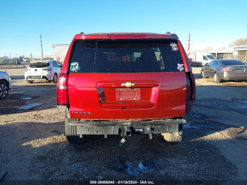 2017 CHEVROLET TAHOE LT - 1GNSKBKC5HR182766