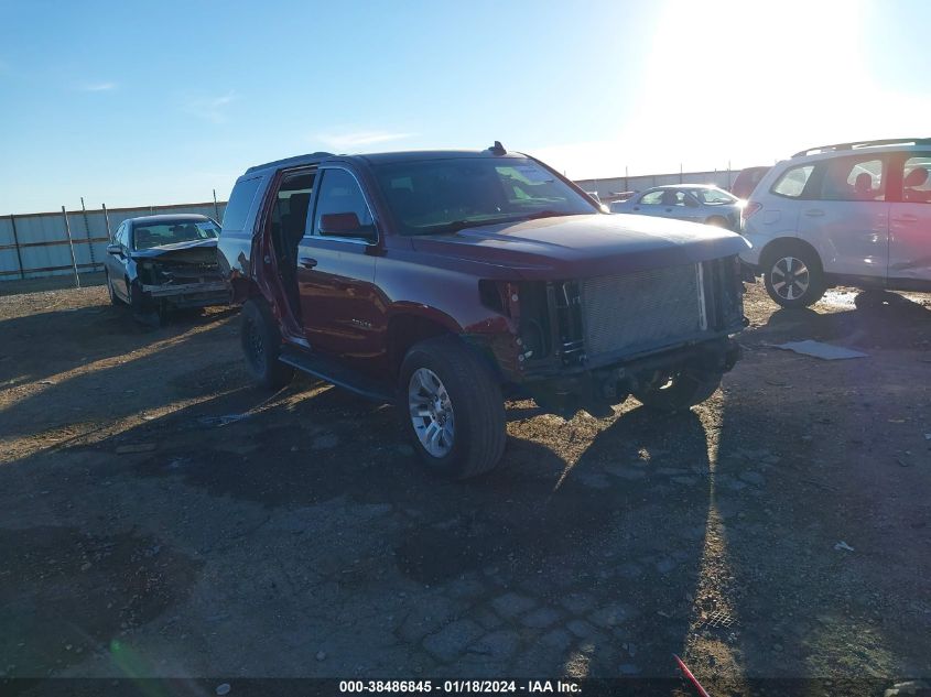2017 CHEVROLET TAHOE LT - 1GNSKBKC5HR182766