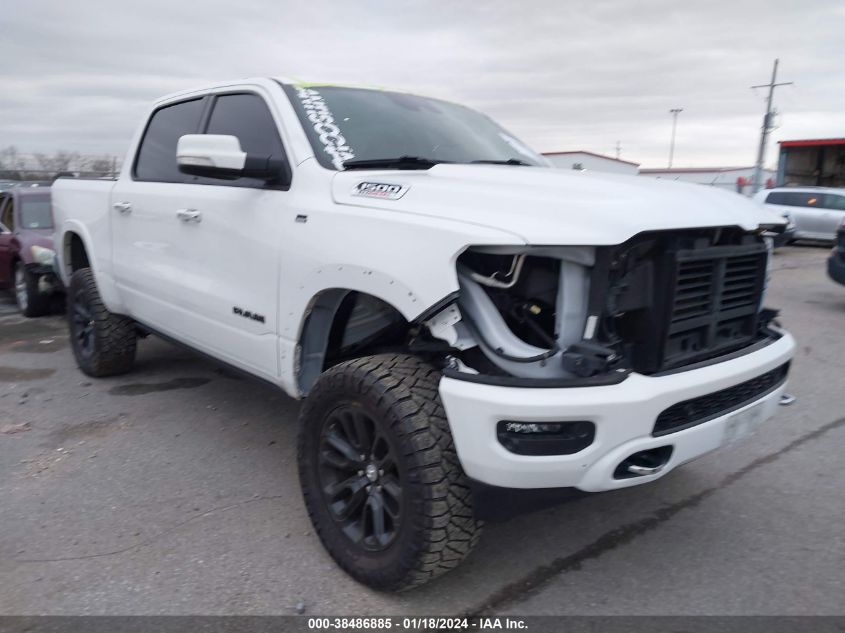 2022 RAM 1500 LARAMIE  4X2 5'7 BOX - 1C6RREJM1NN185334
