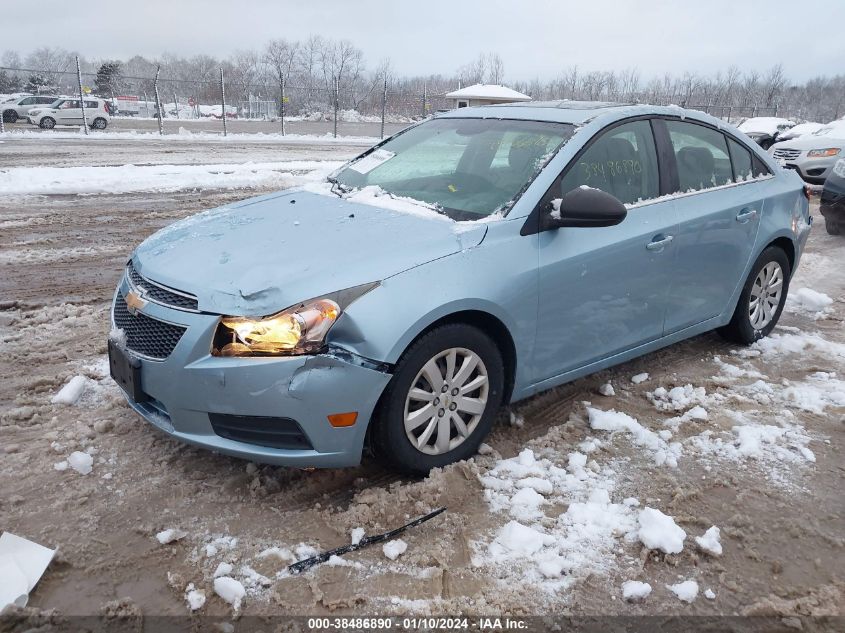 1G1PC5SH2B7146828 | 2011 CHEVROLET CRUZE