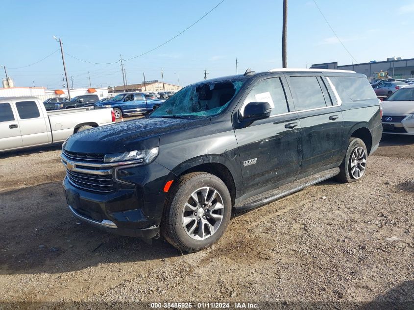 2022 CHEVROLET SUBURBAN C1500 LT - 1GNSCCKD4NR110660
