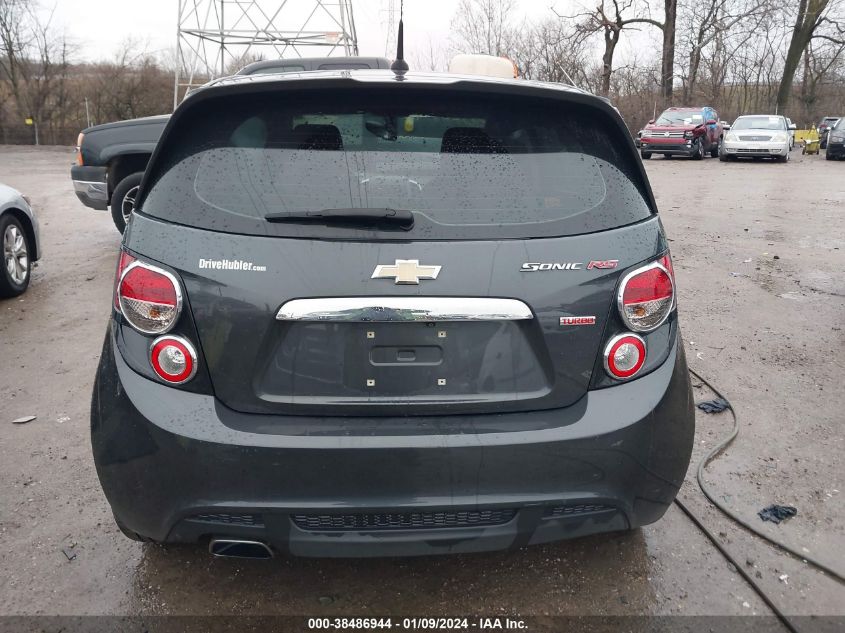 2014 CHEVROLET SONIC RS AUTO - 1G1JG6SB7E4118895