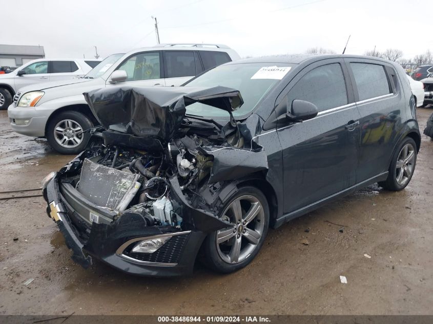 2014 CHEVROLET SONIC RS AUTO - 1G1JG6SB7E4118895
