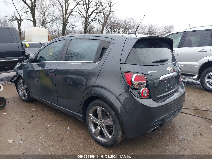 2014 CHEVROLET SONIC RS AUTO - 1G1JG6SB7E4118895