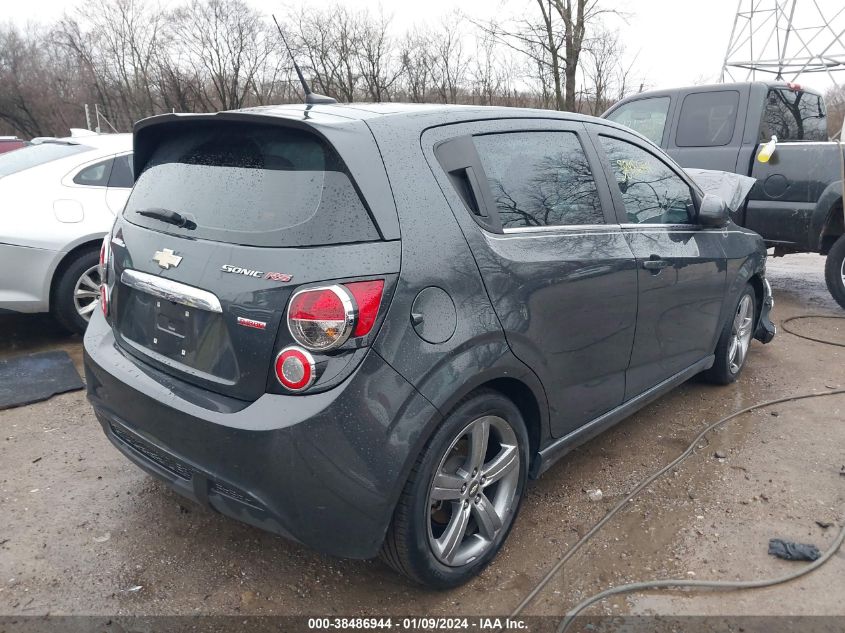 2014 CHEVROLET SONIC RS AUTO - 1G1JG6SB7E4118895