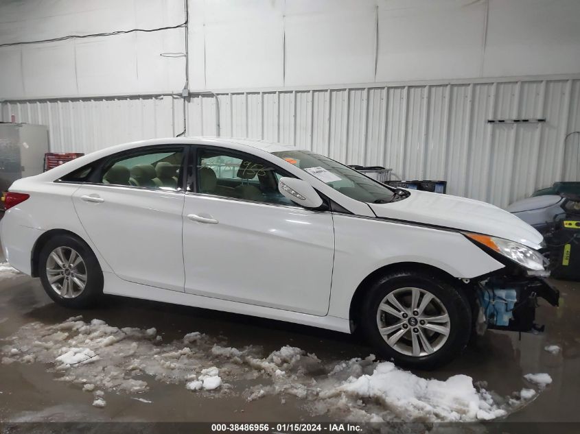 2014 HYUNDAI SONATA GLS - 5NPEB4AC7EH843865