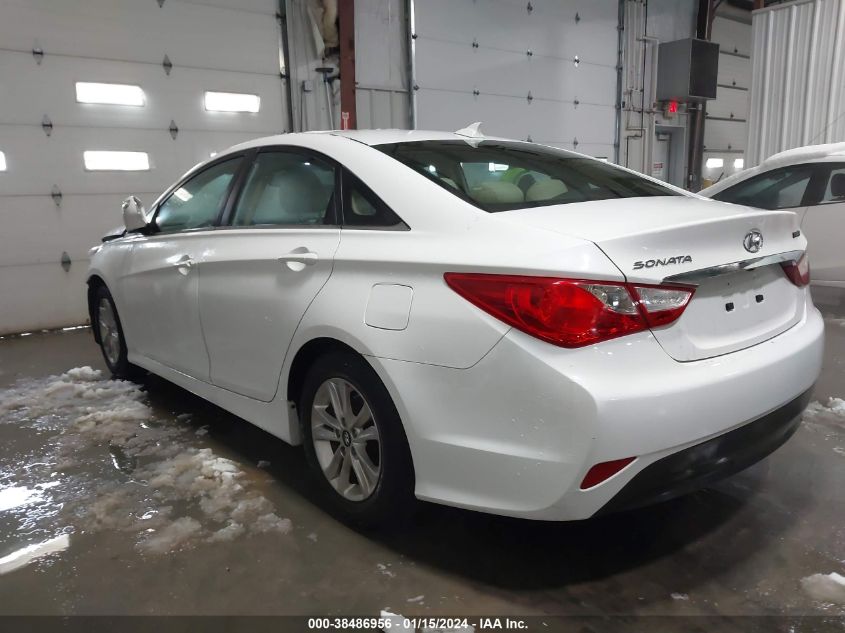2014 HYUNDAI SONATA GLS - 5NPEB4AC7EH843865