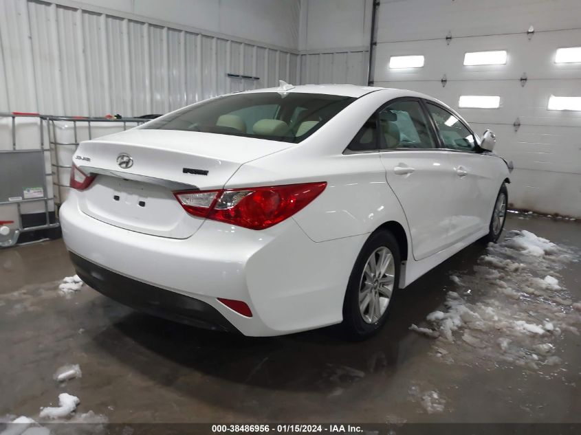 2014 HYUNDAI SONATA GLS - 5NPEB4AC7EH843865