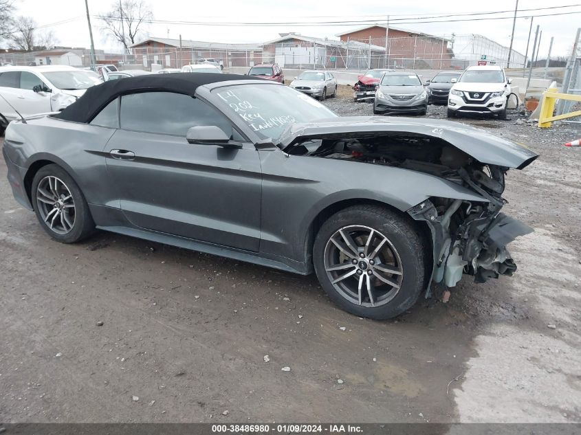 2017 FORD MUSTANG ECOBOOST PREMIUM - 1FATP8UH6H5287596