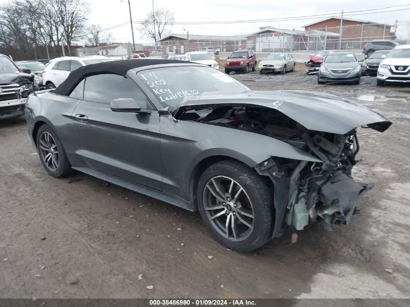 2017 FORD MUSTANG ECOBOOST PREMIUM - 1FATP8UH6H5287596