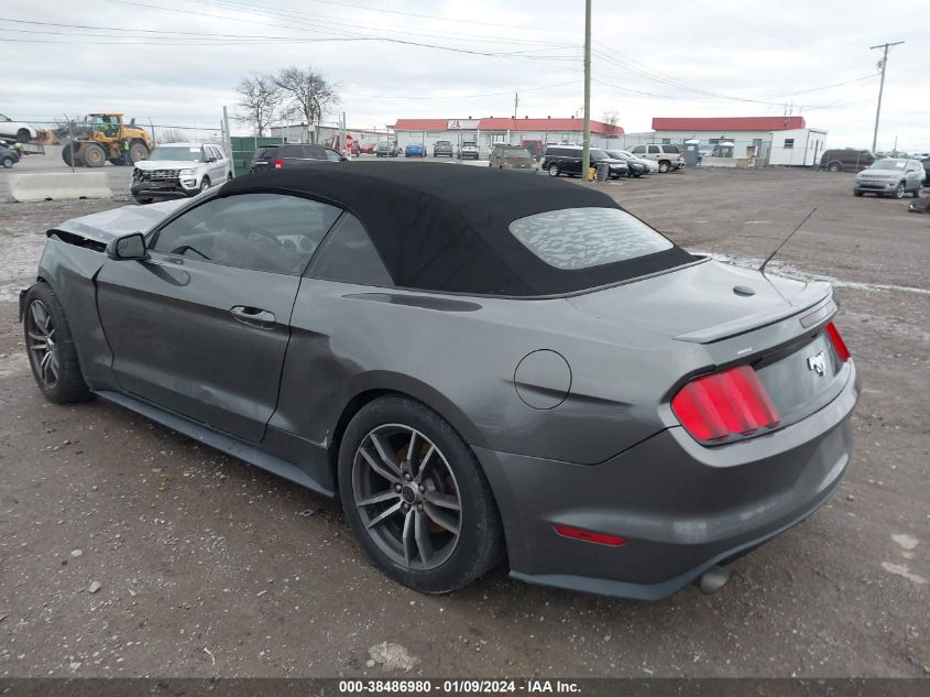 2017 FORD MUSTANG ECOBOOST PREMIUM - 1FATP8UH6H5287596