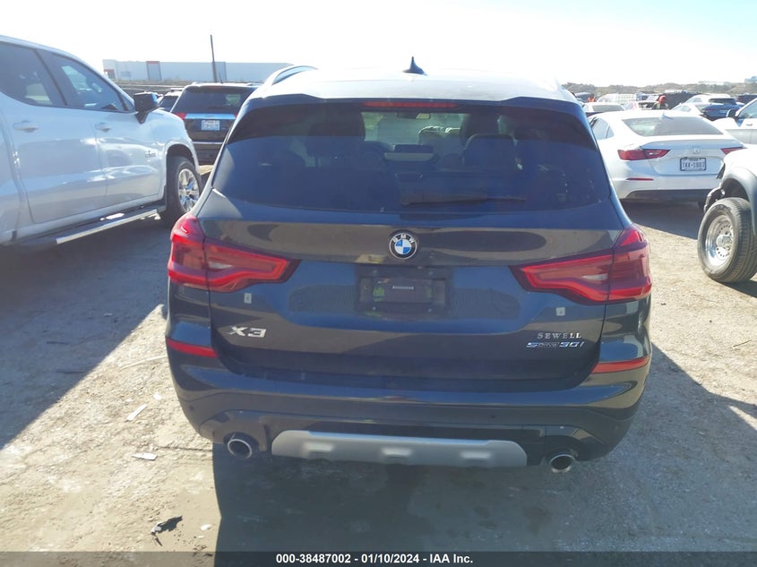 VIN 5UXTR7C5XKLF27551 2019 BMW X3 SDRIVE30I