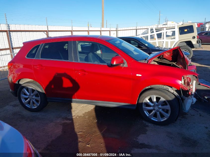 2014 MITSUBISHI OUTLANDER SPORT SE - 4A4AP4AU5EE019526