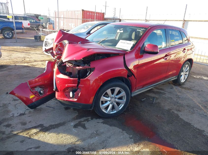 2014 MITSUBISHI OUTLANDER SPORT SE - 4A4AP4AU5EE019526
