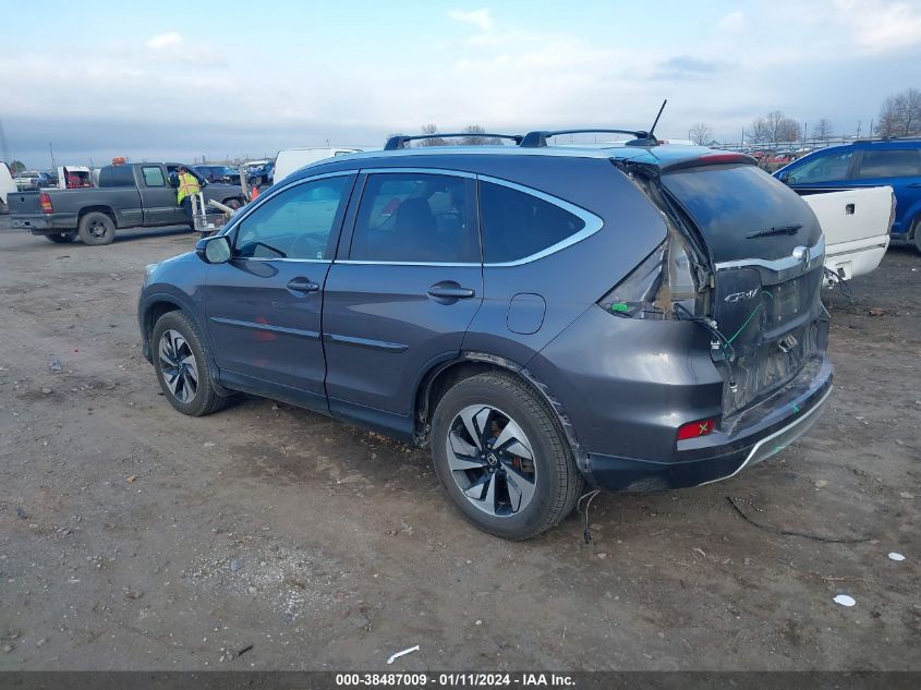 2015 HONDA CR-V TOURING - 5J6RM4H93FL129308