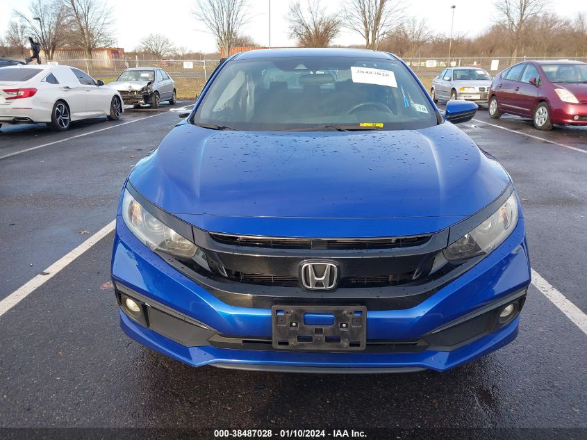 2019 HONDA CIVIC SPORT - 2HGFC2F83KH539111