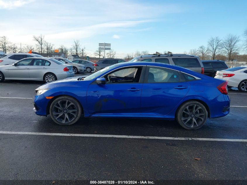 2019 HONDA CIVIC SPORT - 2HGFC2F83KH539111
