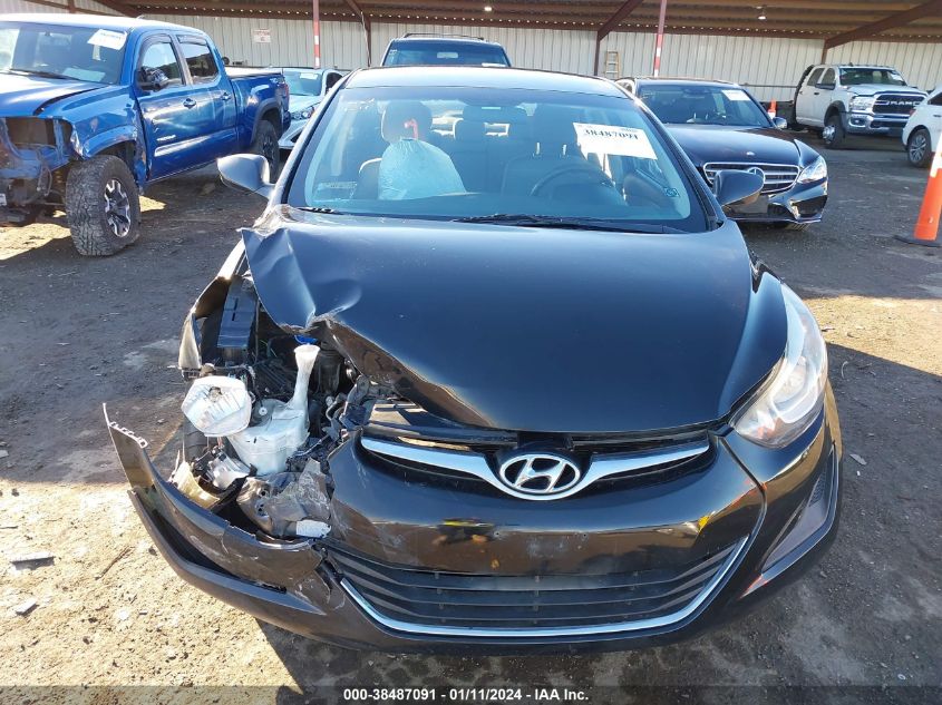 2016 HYUNDAI ELANTRA SE - 5NPDH4AE9GH783070