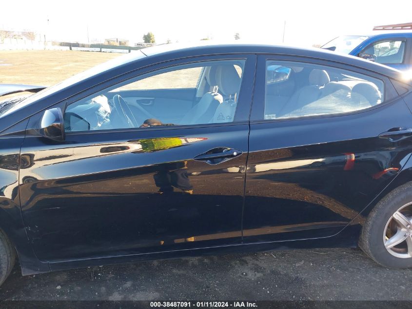 2016 HYUNDAI ELANTRA SE - 5NPDH4AE9GH783070
