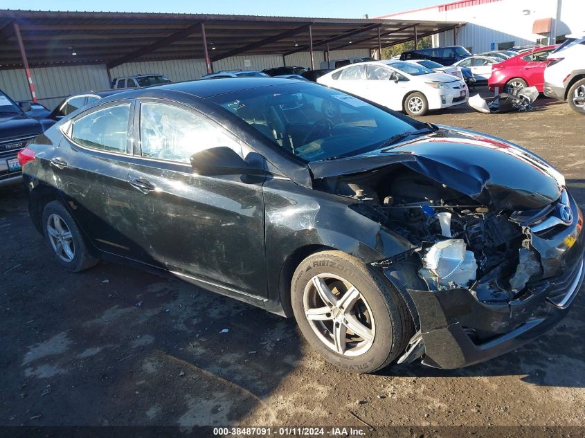 2016 HYUNDAI ELANTRA SE - 5NPDH4AE9GH783070