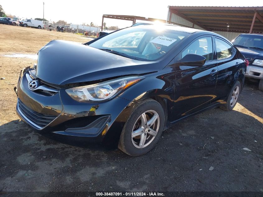 2016 HYUNDAI ELANTRA SE - 5NPDH4AE9GH783070