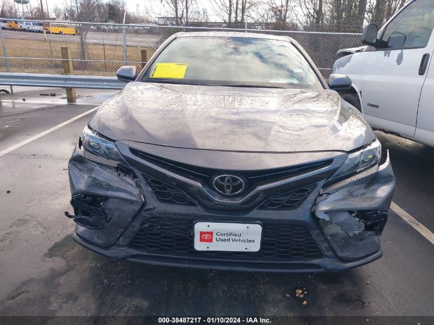 2021 TOYOTA CAMRY SE/SE NIGHT SHADE - 4T1G11AK1MU605057