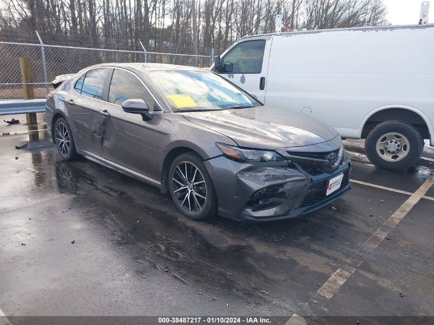 2021 TOYOTA CAMRY SE/SE NIGHT SHADE - 4T1G11AK1MU605057