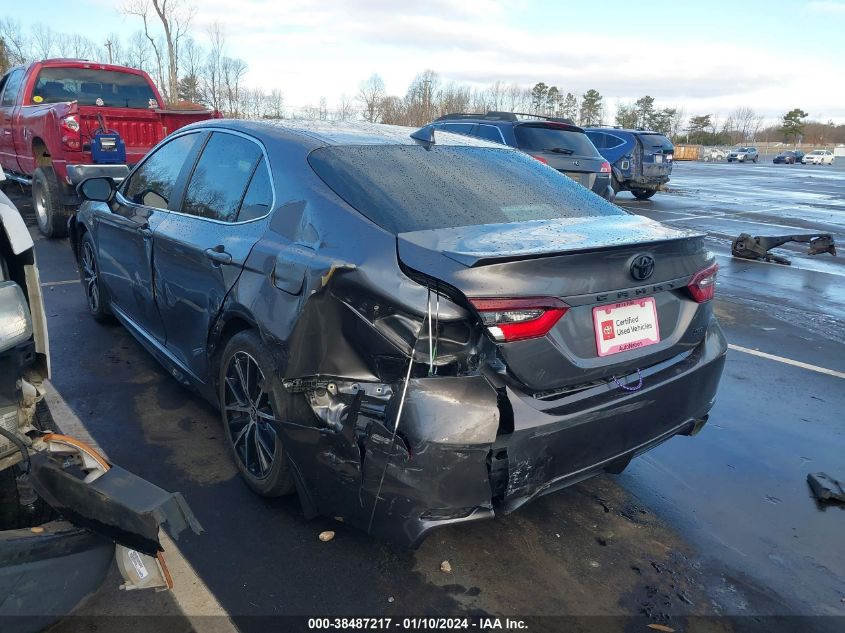 2021 TOYOTA CAMRY SE/SE NIGHT SHADE - 4T1G11AK1MU605057