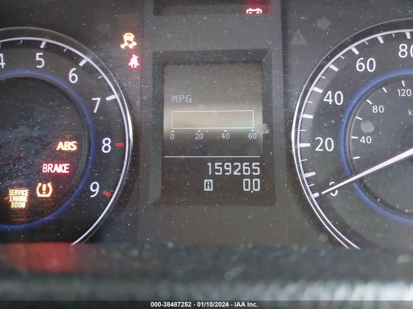 2013 INFINITI G37 JOURNEY - JN1CV6EK4DM920940