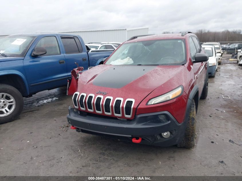 2015 JEEP CHEROKEE TRAILHAWK - 1C4PJMBS4FW593742
