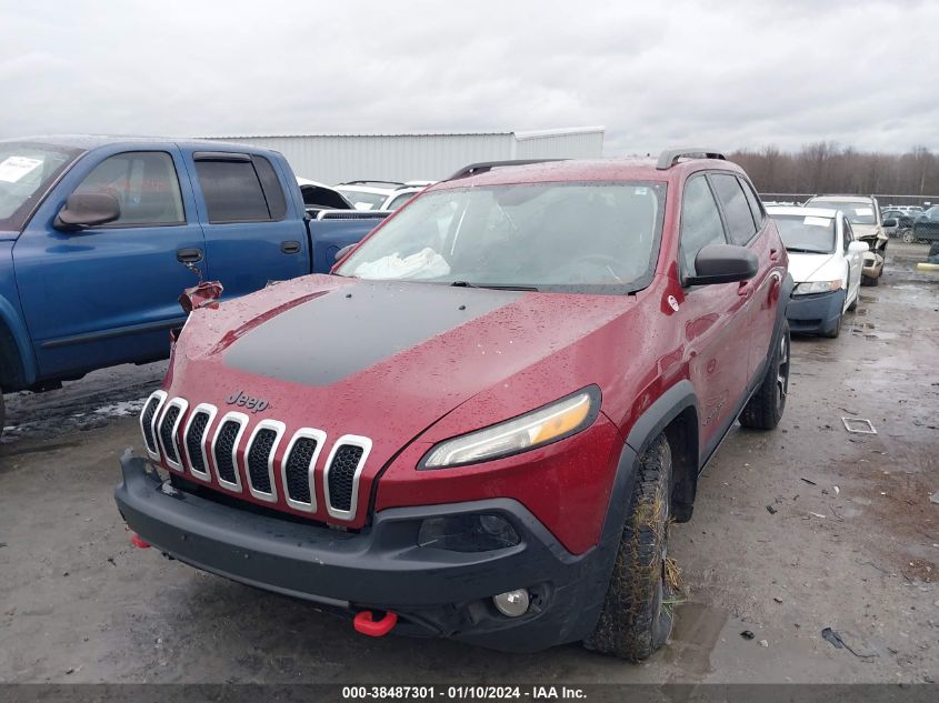 2015 JEEP CHEROKEE TRAILHAWK - 1C4PJMBS4FW593742