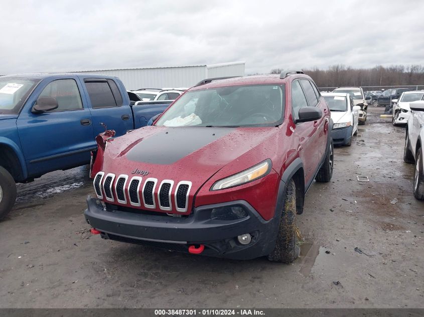 2015 JEEP CHEROKEE TRAILHAWK - 1C4PJMBS4FW593742