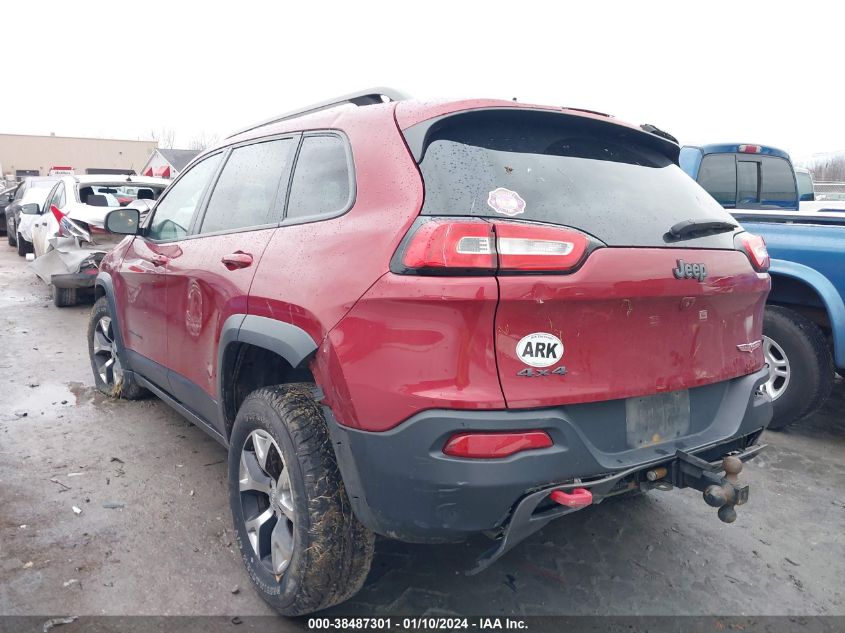2015 JEEP CHEROKEE TRAILHAWK - 1C4PJMBS4FW593742