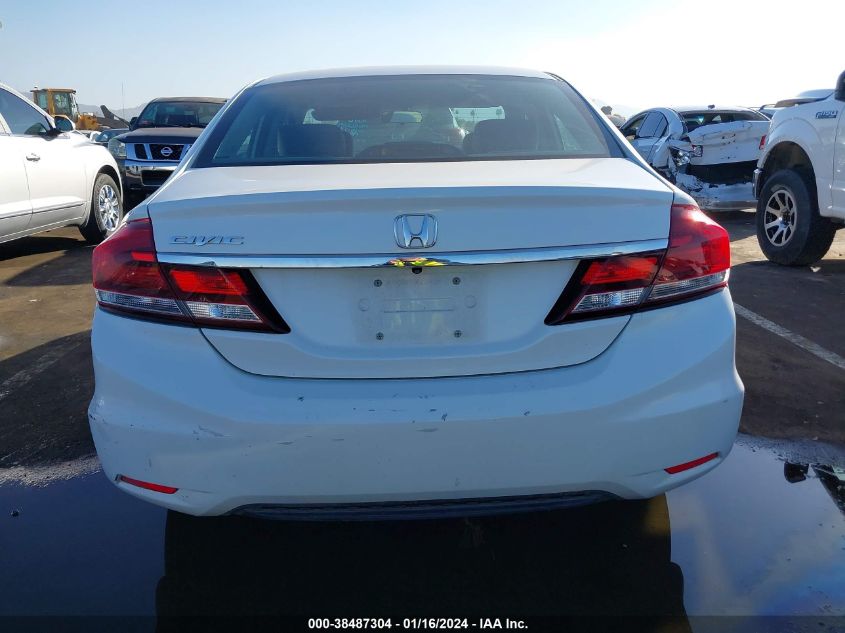 2015 HONDA CIVIC EXL - 19XFB2F98FE269143