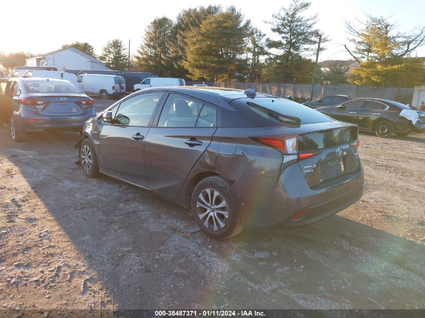 2021 TOYOTA PRIUS XLE AWD-E - JTDL9MFU9M3026685