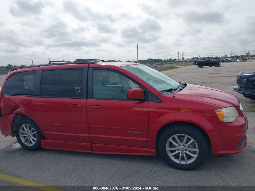 2014 DODGE GRAND CARAVAN SXT - 2C7WDGCG2ER384329