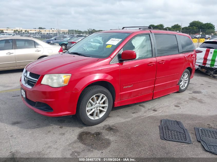 2014 DODGE GRAND CARAVAN SXT - 2C7WDGCG2ER384329