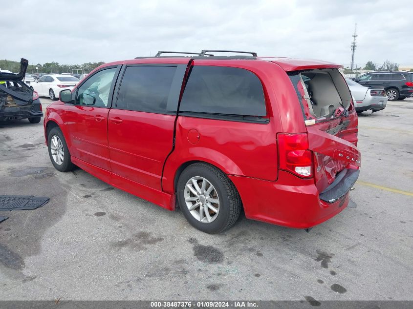 2014 DODGE GRAND CARAVAN SXT - 2C7WDGCG2ER384329