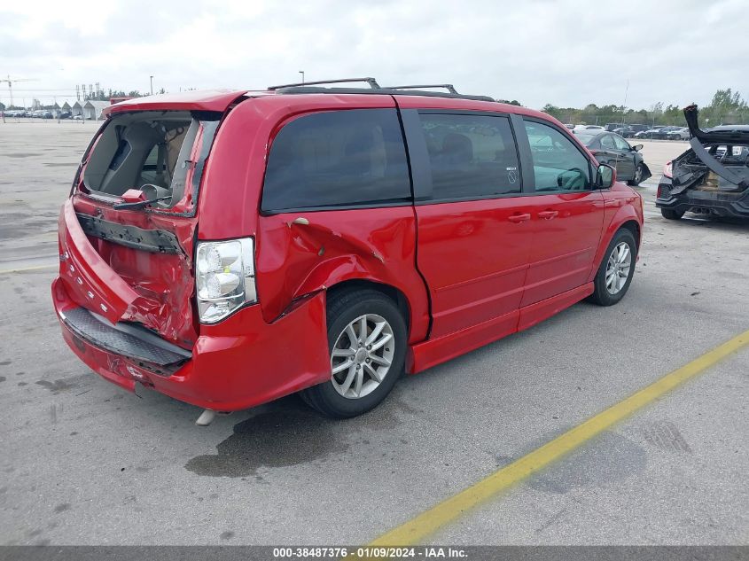 2014 DODGE GRAND CARAVAN SXT - 2C7WDGCG2ER384329