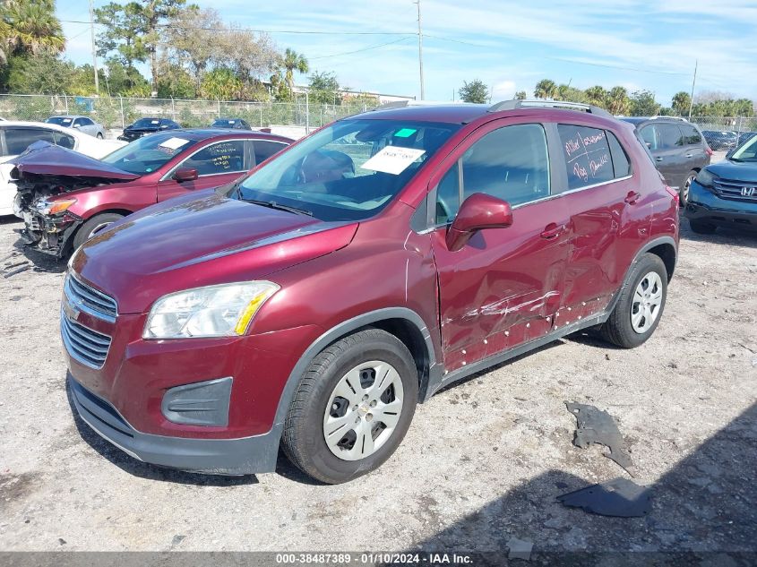 2016 CHEVROLET TRAX 1LT - 3GNCJLSB3GL146486