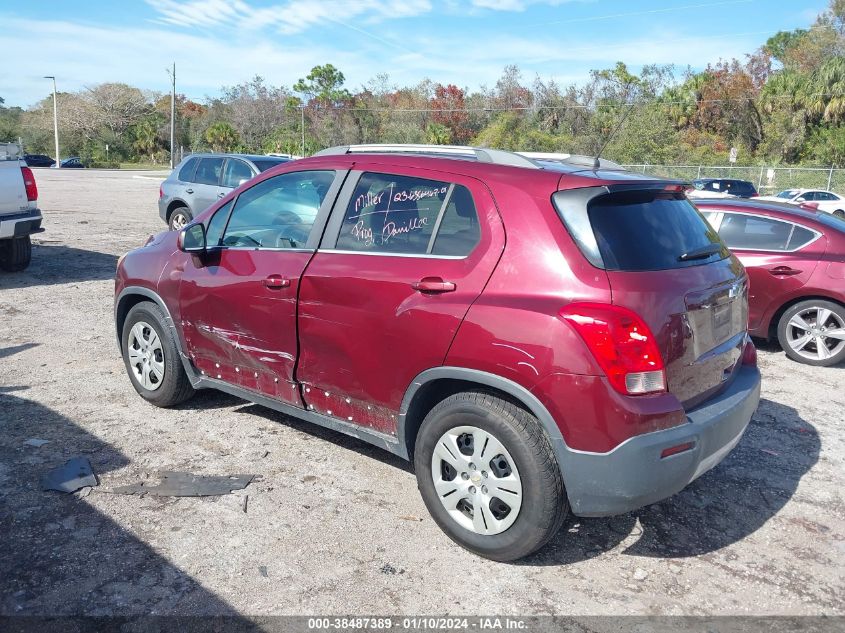 2016 CHEVROLET TRAX 1LT - 3GNCJLSB3GL146486