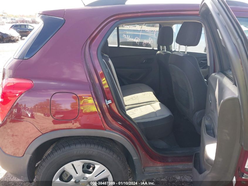 2016 CHEVROLET TRAX 1LT - 3GNCJLSB3GL146486