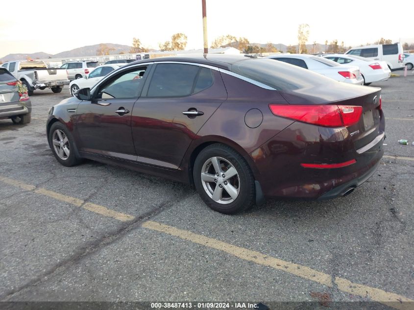 2014 KIA OPTIMA LX - 5XXGM4A7XEG332801
