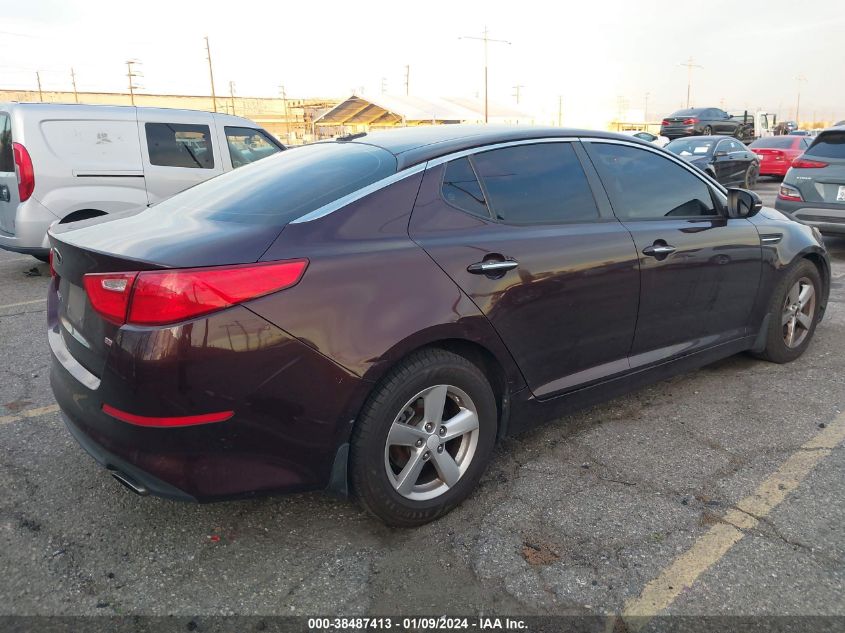 2014 KIA OPTIMA LX - 5XXGM4A7XEG332801