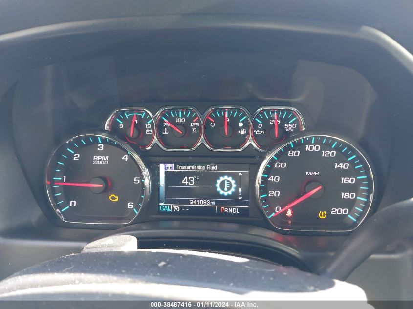 2017 CHEVROLET SILVERADO 1500 1LT/2LT - 3GCUKREC1HG116060