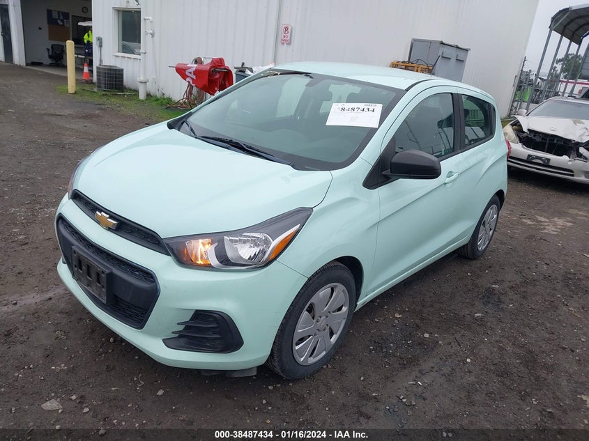 VIN KL8CB6SA4JC453286 2018 CHEVROLET SPARK LS CVT